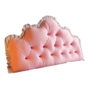 公主风床头靠垫加高床上靠枕防撞榻榻米软包大靠背飘窗看书软垫