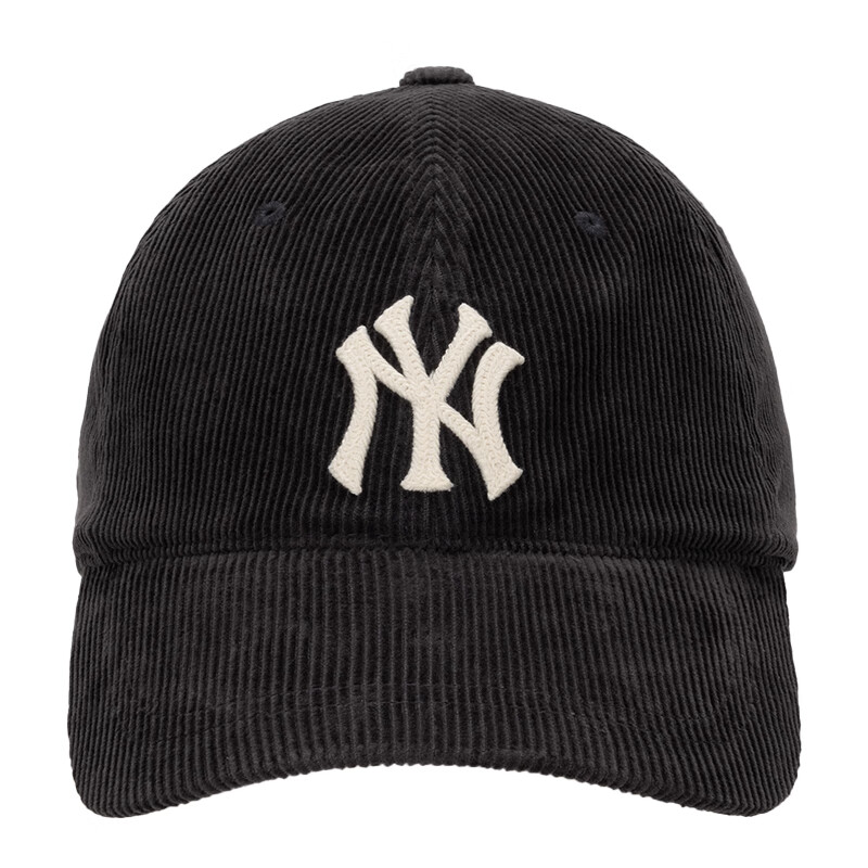 MLB情侣休闲灯芯绒运动帽子