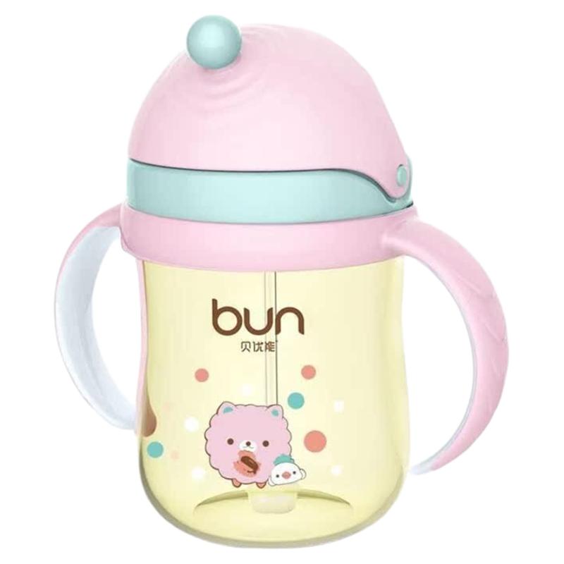 贝优能PPSU河马大象吸管杯吸嘴