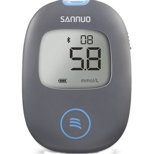 三诺和家亲安稳+Air血糖测试仪家用测血糖的仪器血糖测量仪试纸条