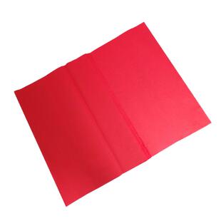 四尺小八尺大规格生宣A3A4双面大红色纸超薄剪纸刻纸窗花专用红