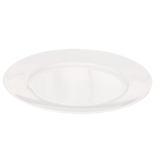 依山石坊一级骨瓷圆平盘食品级吐骨碟餐盘凉菜盘陶瓷酒店摆台餐具