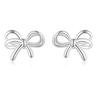 LNIEER通体足银高级感百搭耳扣