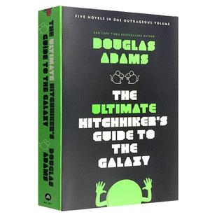 银河系搭车客指南五部曲 英文原版 The Ultimate Hitchhiker's Guide to the Galaxy 科幻小说 银河系漫游指南 亚当斯进口英语书籍