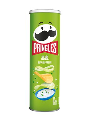 【任选3罐到手26.7】品客薯片酸乳酪洋葱味原味多种口味单罐装