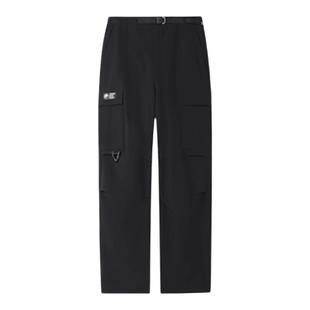 骆驼熊猫户外软壳裤男徒步登山裤加绒加厚保暖防风工装裤伞兵裤女