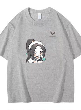 无畏契约联名T恤短袖男女夏季捷风幽影暮蝶芮娜霓虹贤者衣服潮