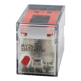 原装欧姆龙MY2N-GS/D2/CR DC24/AC220/240/DC220V继电器直流交流