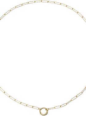 [新品]Monica Vinader莫妮卡牵系织光项链金属链条典雅精致高端