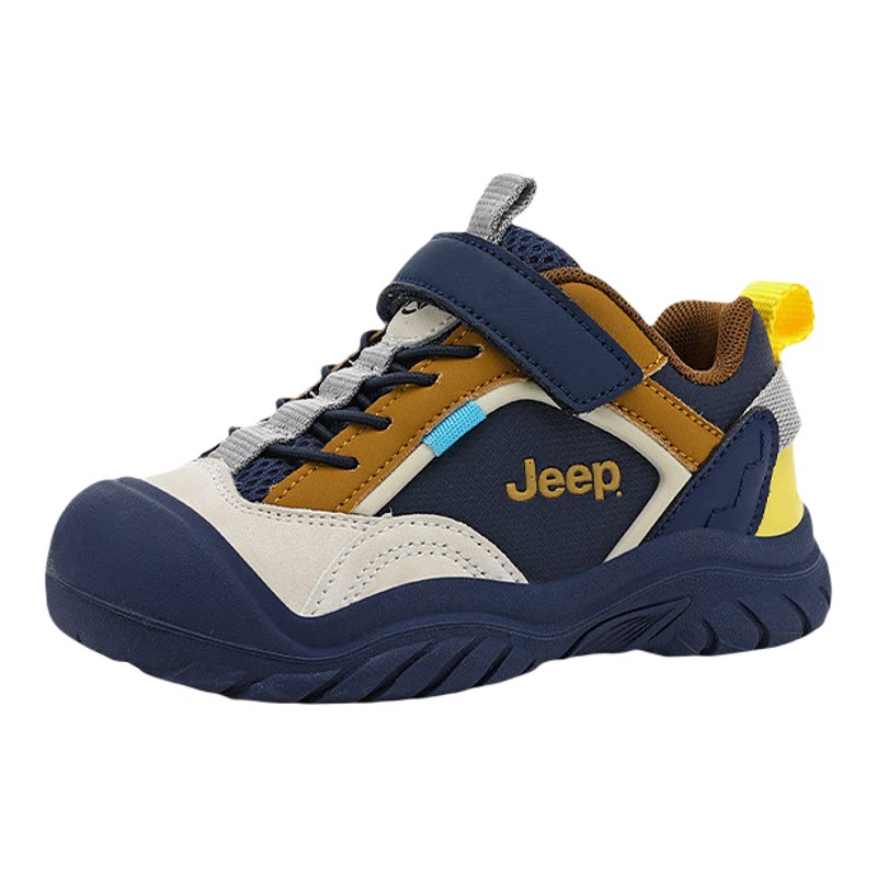 JEEP吉普童鞋男童皮面防水运动鞋