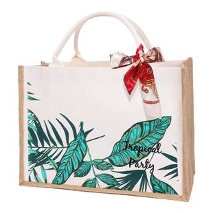 手工蝶古巴特麻布袋diy材料包帆布包蝶骨巴特手提袋新年女生礼物