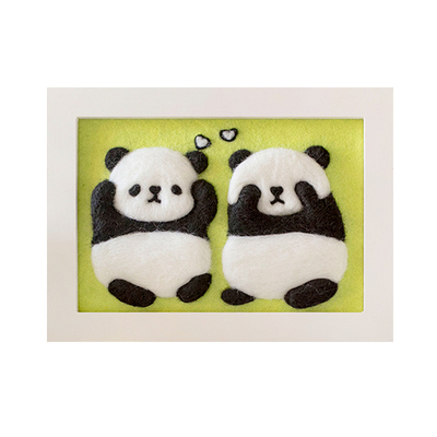 萌萌哒潘哒情侣闺蜜礼物