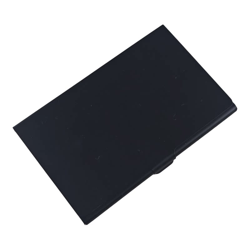 哑光名片夹商务名片夹激光logo