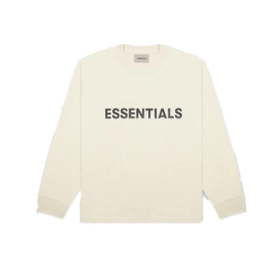FOG Fear Of God Essentials 复线高街胸前字母潮无帽长袖T恤新款