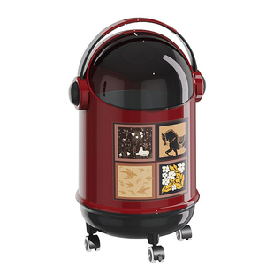 JOJO'S L. PD.Respectfully.垃圾桶中古风家用款客厅创意 | 敬覆