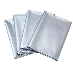 全遮光窗帘防晒隔热出租房挂钩式阳台免打孔魔术贴遮阳布窗户安装