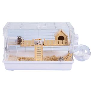 洁西仓鼠笼子专用47基础笼的金丝熊便宜大笼子大豪华别墅用品大全