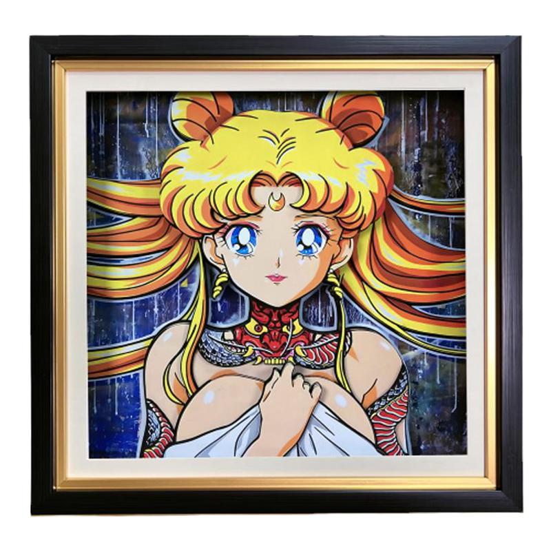 美少女战士月野兔动漫3D画立体画
