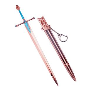 艾尔登法环卡利亚失乡骑士大剑武器模型带刀鞘22cm金属摆件工艺品