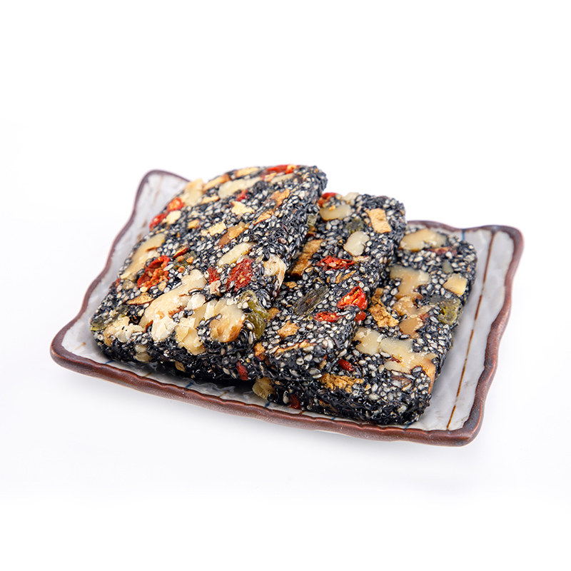 核桃仁纯黑芝麻麻酥糖核