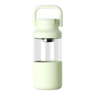 HOLOHOLO水杯子玻璃杯2025新款女茶水分离杯家用耐高温便携随手杯