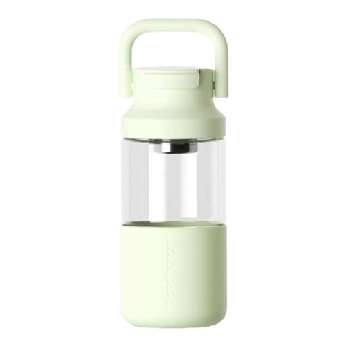 HOLOHOLO水杯子玻璃杯2025新款女茶水分离杯家用耐高温便携随手杯