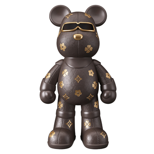 暴力熊大型落地客厅电视柜旁摆件K歌音箱轻奢乔迁送礼存钱罐高档