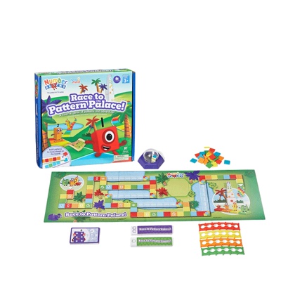 美国Numberblocks联名款数字积木逻辑棋盘游戏桌游儿童益智玩教具