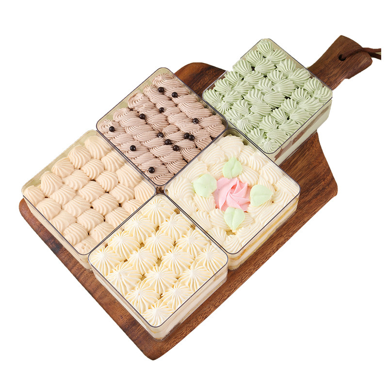 原味白脱蛋糕小时候硬奶油裱花生生日/节日蛋糕