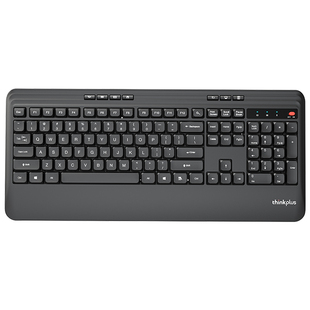 联想thinkplus K320台式键盘手托笔记本2.4G无线USB接口静音办公