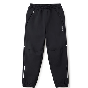 探路者童装25新款防泼水防风运动裤保暖登山裤男童女童大童软壳裤