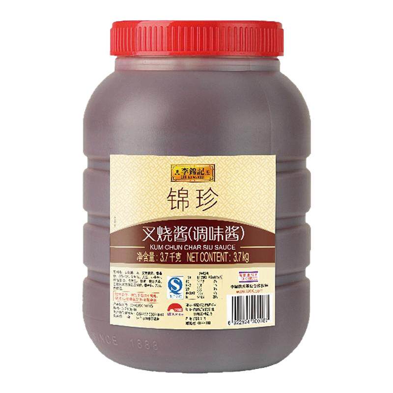 李锦记锦珍叉烧酱3.7kg大桶装商用餐饮红烧肉排骨腌料调味料批发