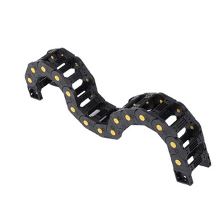 BOTHSIX圆周运动S型旋转拖链品质加强双向旋绕电缆蛇形逆向坦克链