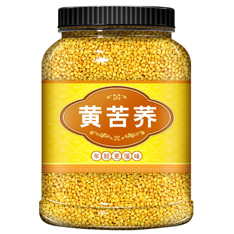 大凉山特级黄苦荞茶麦香浓香