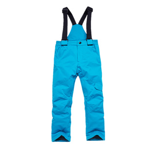 2025秋冬儿童中小大童户外背带滑雪裤男童女童防风水保暖冲锋裤裤