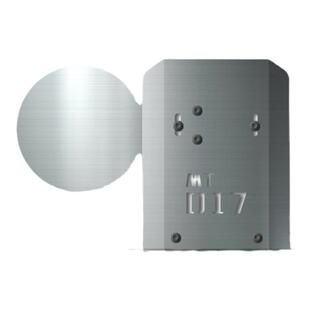 猫头嘤MT017斡旋自动复位靶不锈钢摆动磁力靶 软弹金属训练回位靶