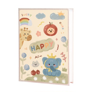 相册本纪念册3寸4寸56寸78三四六宝宝儿童家庭大容量照片收纳影集