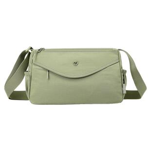 colorful fox新款多隔层单肩方包轻便防泼水斜挎女时尚妈妈包