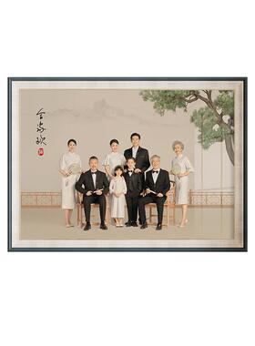 定制创意全家福挂墙相框