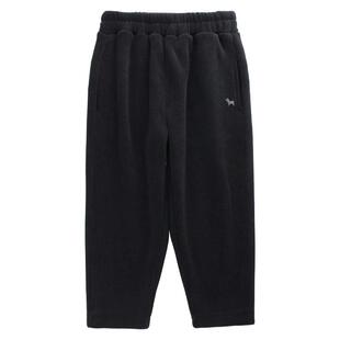 blessdog蓝狗家儿童秋冬加绒灯芯绒一体绒裤子男童女童宽松保暖裤