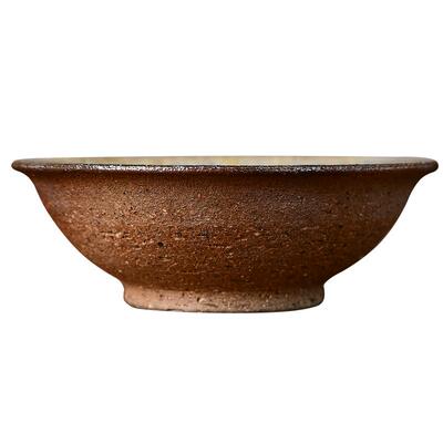 宏中 宜兴原矿紫砂杯 土窑柴烧老段泥窑变主人杯品茗杯 自然落釉