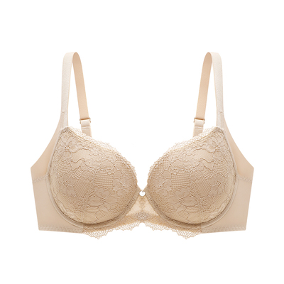 怡倩纤薄杯大胸显小薄款内衣