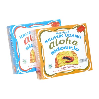 阿罗哈金装虾片需油炸虾味木薯片