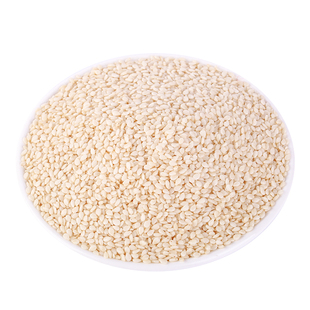 脱皮生白芝麻新货农家自产杂粮免洗去皮白芝麻仁250克烘焙优质