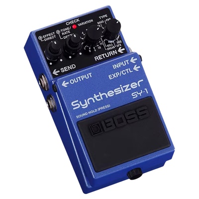 BOSS SY-1合成器 单块效果器 Synthesizer 无需编程