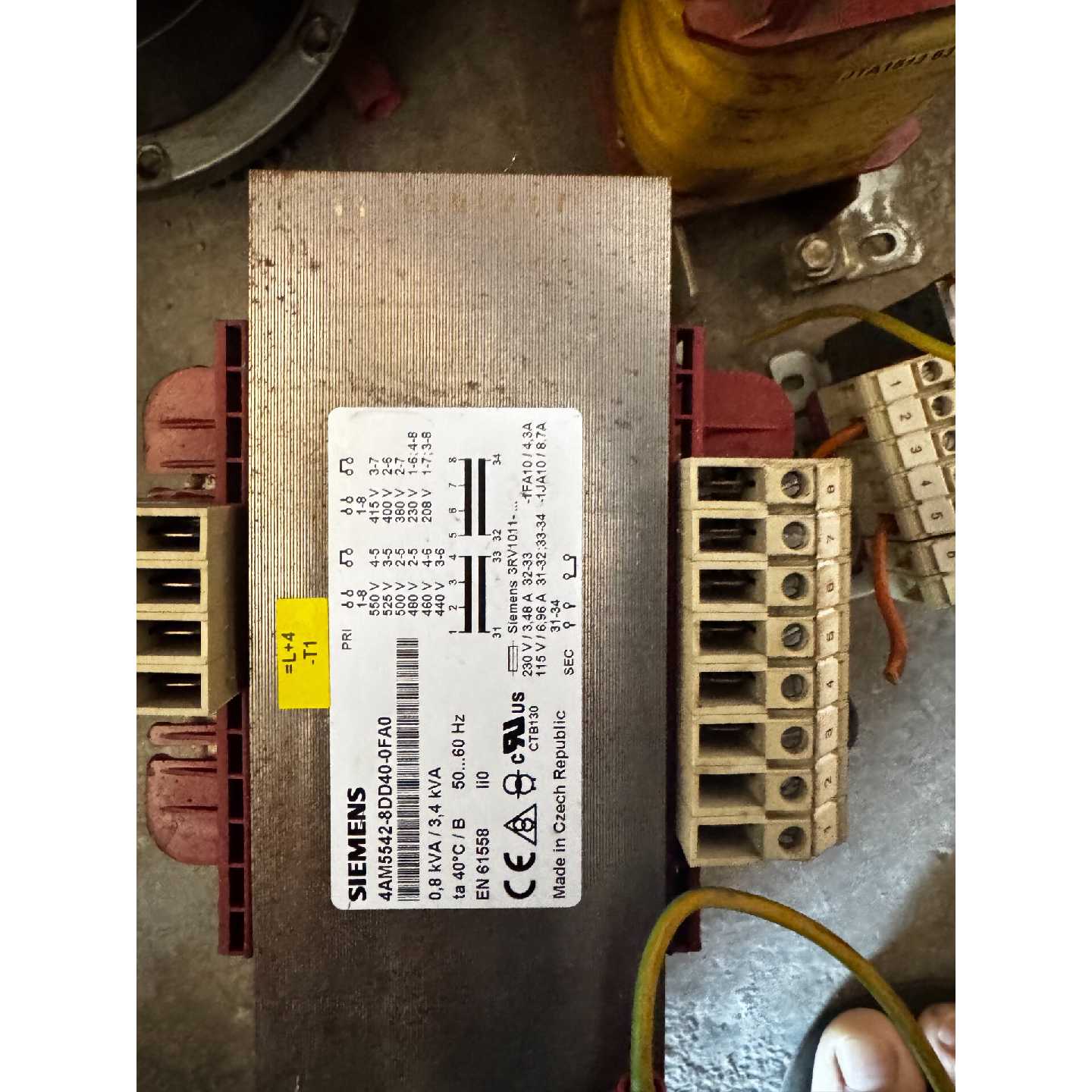 议价西门子变压器 4AM5542-8DD40-0FA0，捷克原装