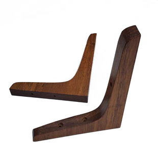 三角架实木支架隔板支撑架墙壁上加厚桌面一字板置物木板固定托架