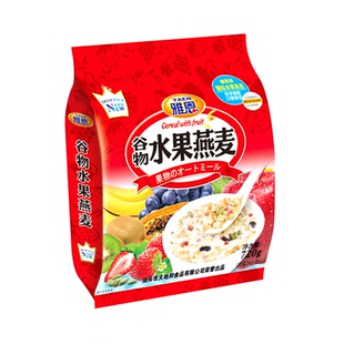雅恩燕麦片 谷物水果即食早餐麦片 五谷坚果燕麦冲饮720g24小包装