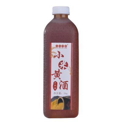 阿胶专用小米黄酒泡药用直饮黄酒