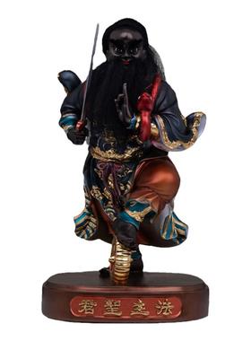 树脂玻璃钢中式法主圣君摆件
